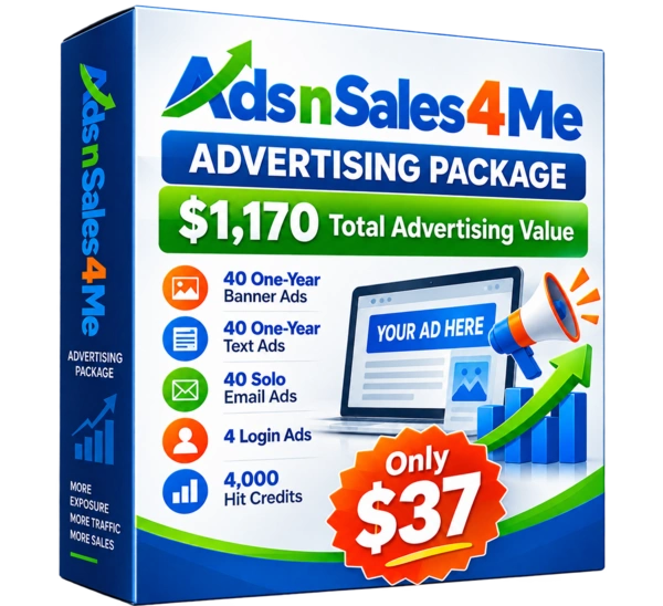 Ads N Sales 4 Me digital advertising product box